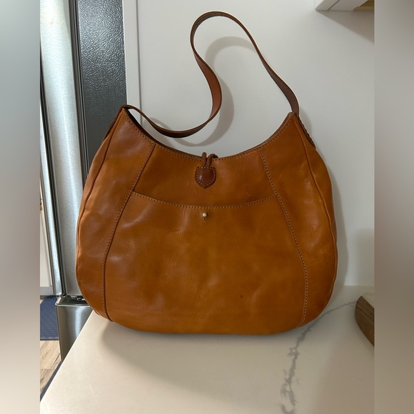 49 SQUARE MILES Natural Calf Leather Artisan Hobo - Picture 6 of 10